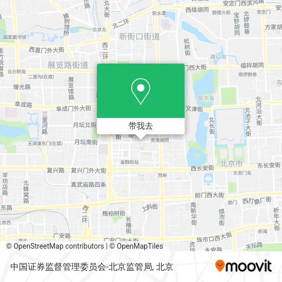 中国证券监督管理委员会-北京监管局地图