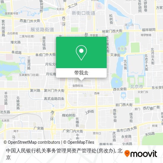 中国人民银行机关事务管理局资产管理处(房改办)地图