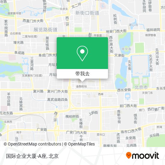 国际企业大厦-A座地图