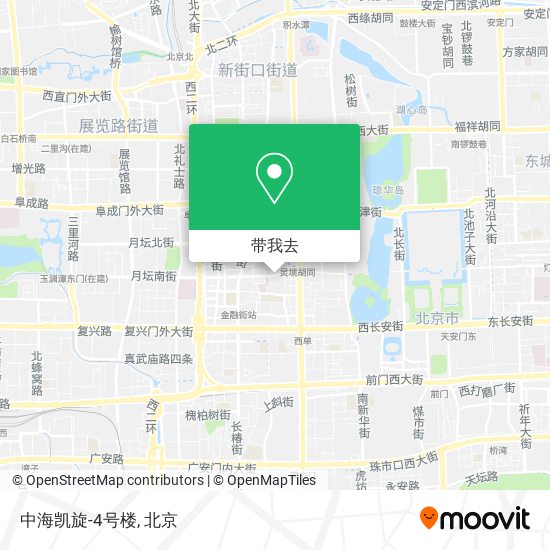 中海凯旋-4号楼地图