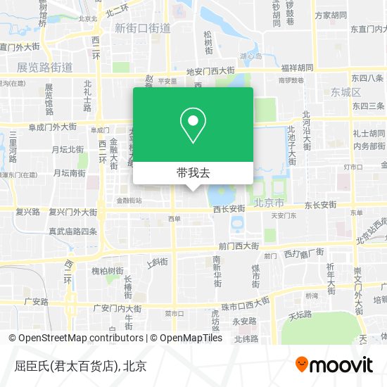 屈臣氏(君太百货店)地图