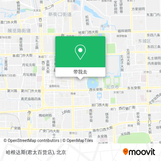 哈根达斯(君太百货店)地图