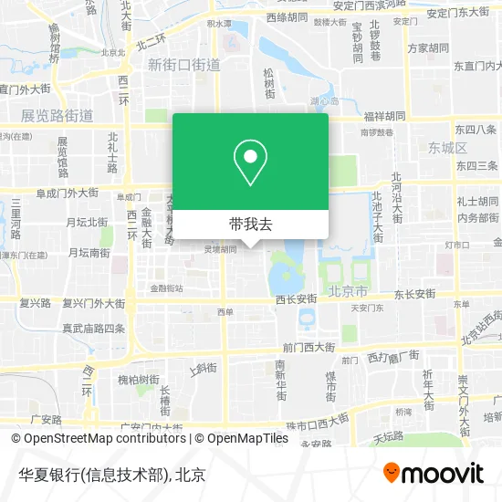华夏银行(信息技术部)地图