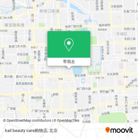 kail beauty care购物店地图
