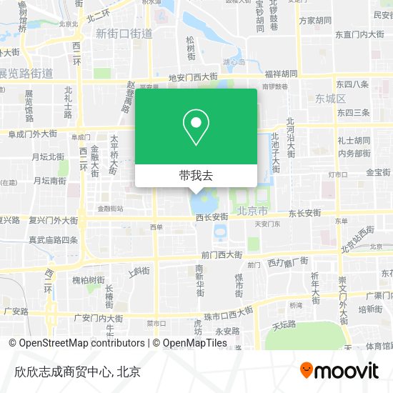 欣欣志成商贸中心地图