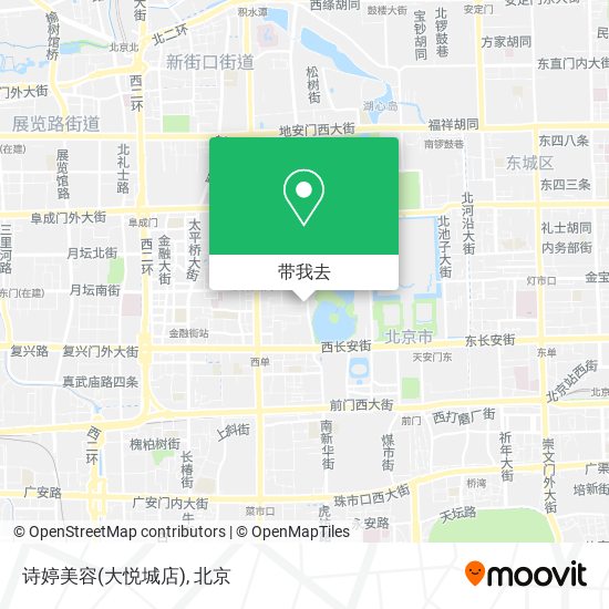 诗婷美容(大悦城店)地图