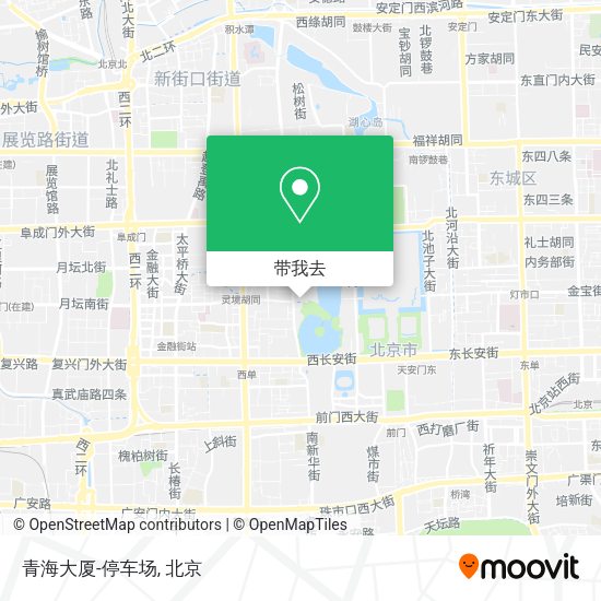 青海大厦-停车场地图