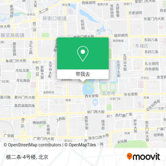 横二条-4号楼地图