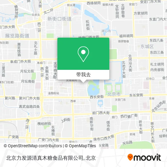 北京力发源清真木糖食品有限公司地图