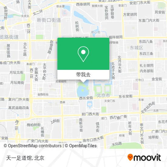天一足道馆地图