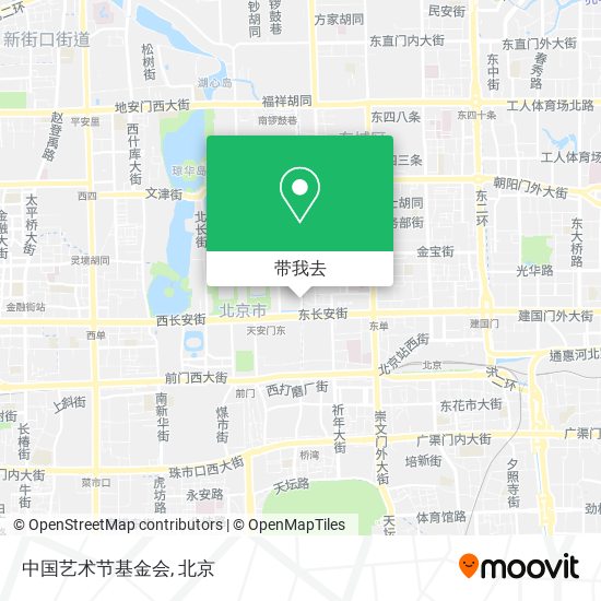 中国艺术节基金会地图