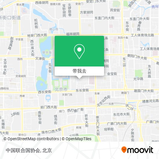 中国联合国协会地图