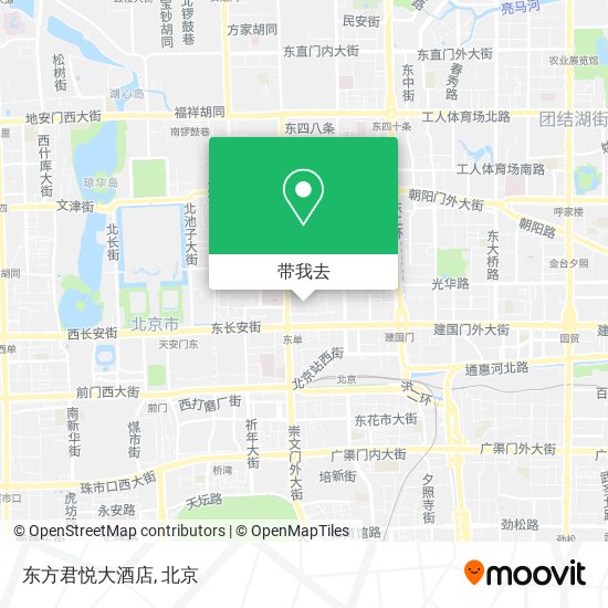 东方君悦大酒店地图