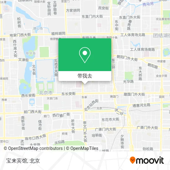 宝来宾馆地图
