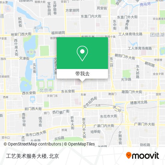 工艺美术服务大楼地图