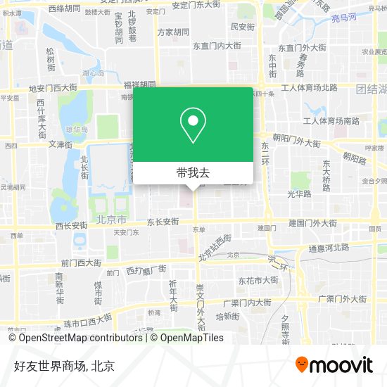 好友世界商场地图