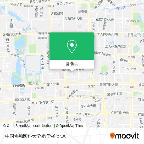 中国协和医科大学-教学楼地图