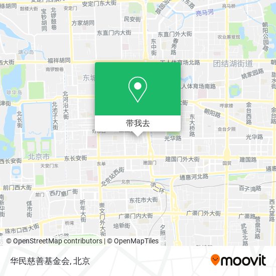 华民慈善基金会地图