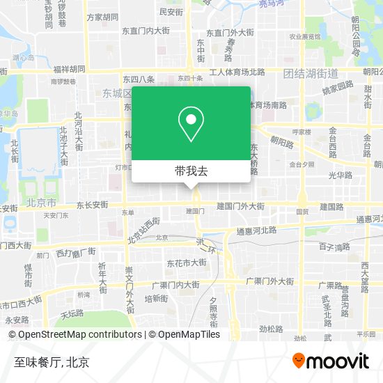 至味餐厅地图
