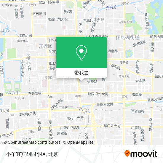 小羊宜宾胡同小区地图