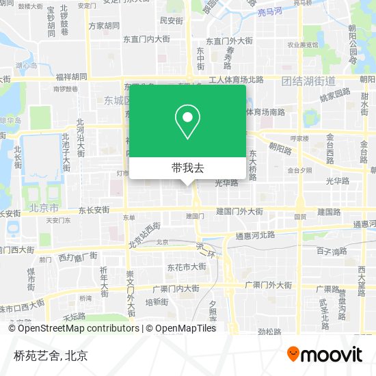 桥苑艺舍地图