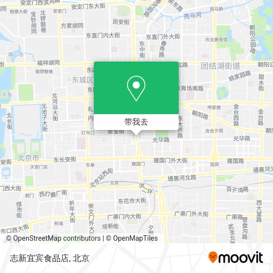 志新宜宾食品店地图