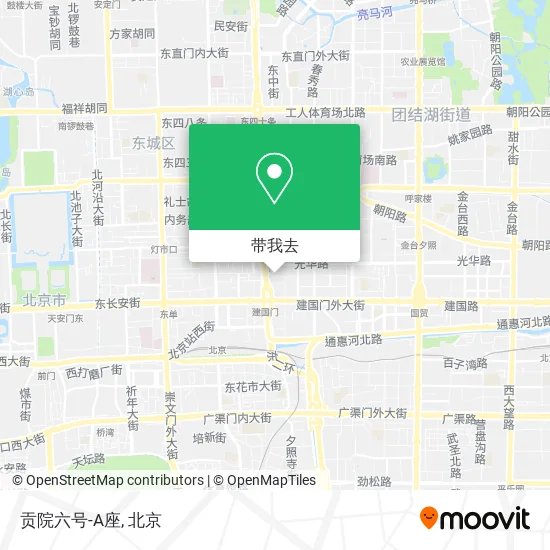 贡院六号-A座地图
