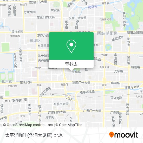 太平洋咖啡(华润大厦店)地图