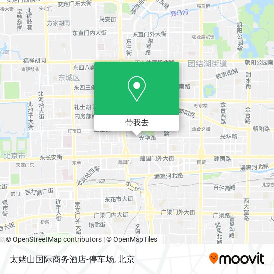太姥山国际商务酒店-停车场地图
