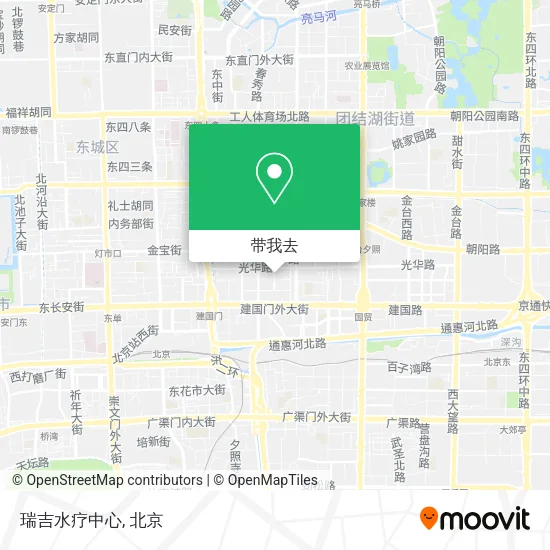 瑞吉水疗中心地图