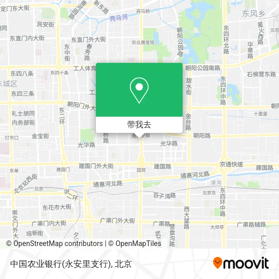 中国农业银行(永安里支行)地图