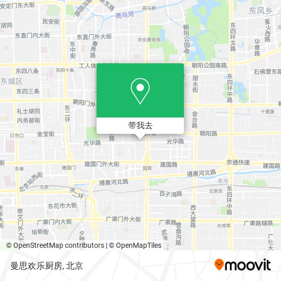 曼思欢乐厨房地图