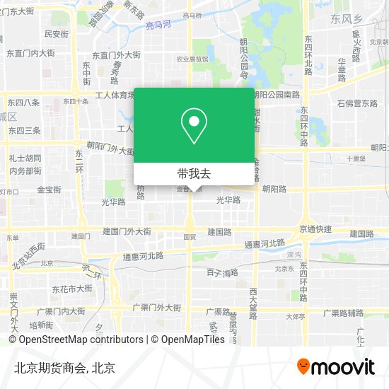 北京期货商会地图