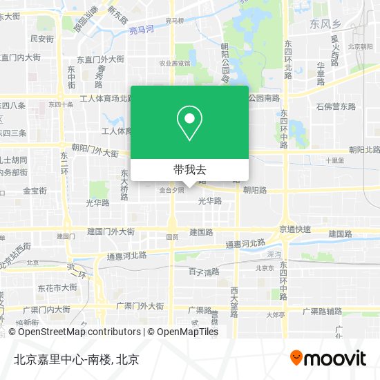 北京嘉里中心-南楼地图