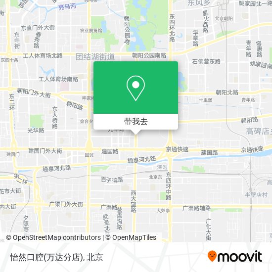怡然口腔(万达分店)地图