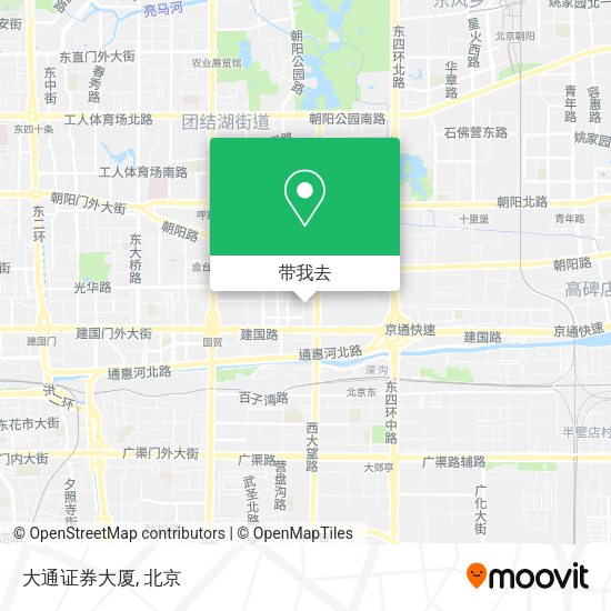 大通证券大厦地图