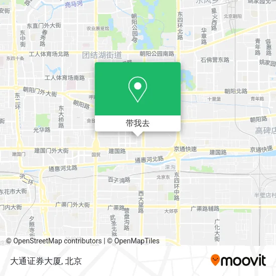 大通证券大厦地图