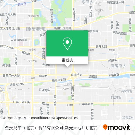 金麦兄弟（北京）食品有限公司(新光天地店)地图