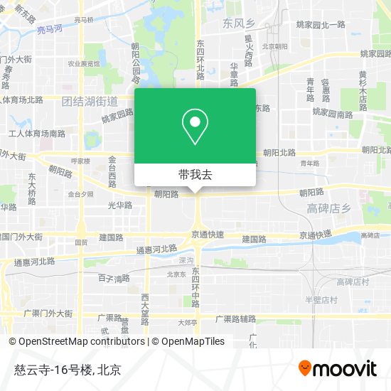 慈云寺-16号楼地图