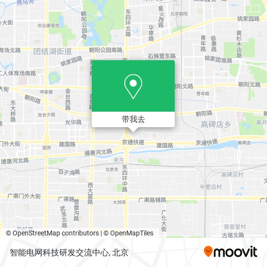 智能电网科技研发交流中心地图