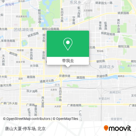 唐山大厦-停车场地图