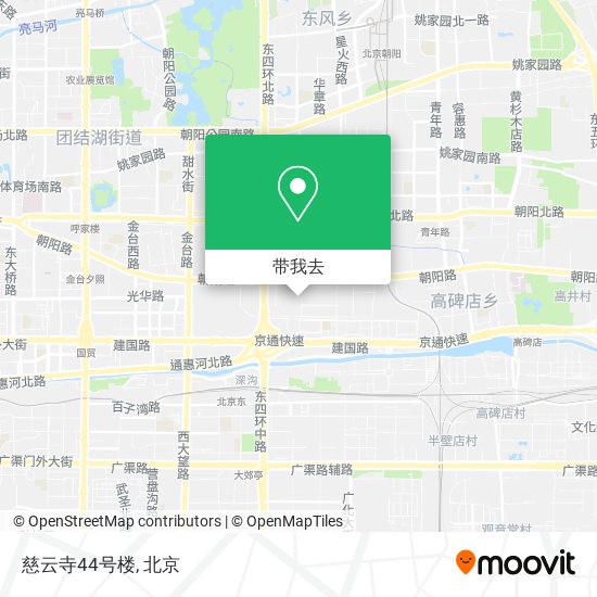 慈云寺44号楼地图