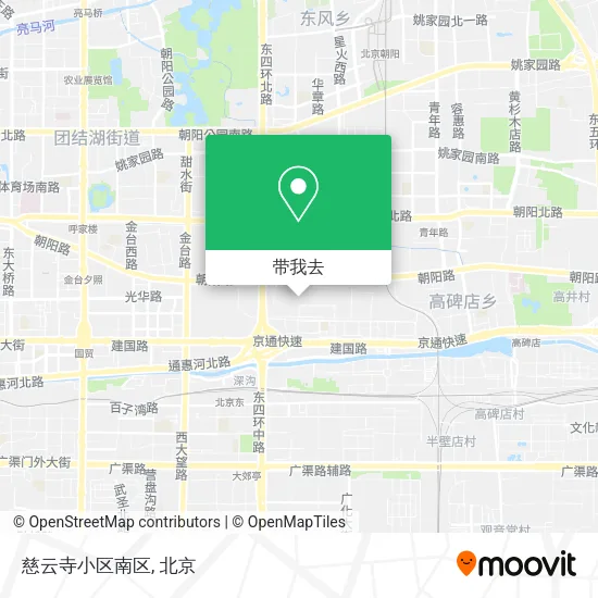 慈云寺小区南区地图