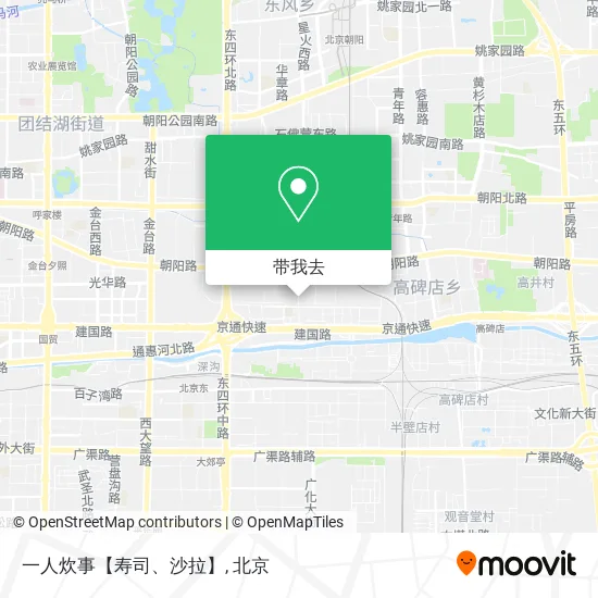 一人炊事【寿司、沙拉】地图