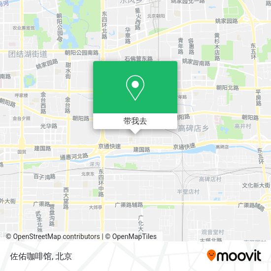 佐佑咖啡馆地图