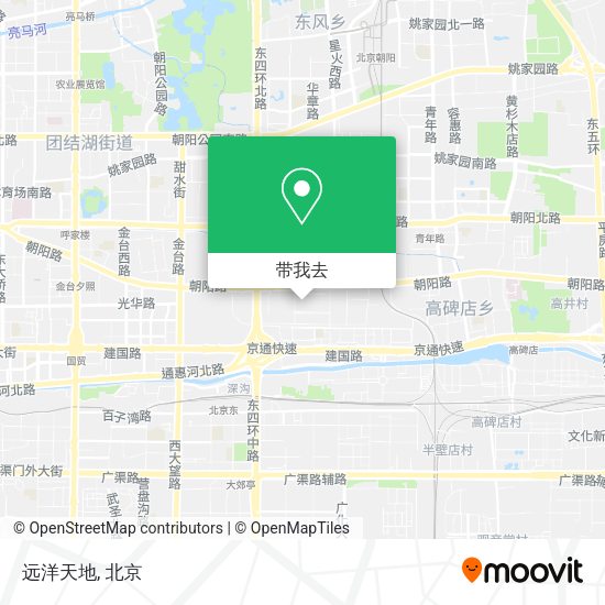 远洋天地地图