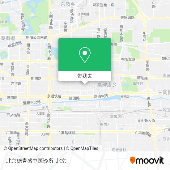 北京德青盛中医诊所地图