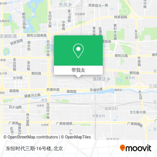东恒时代三期-16号楼地图