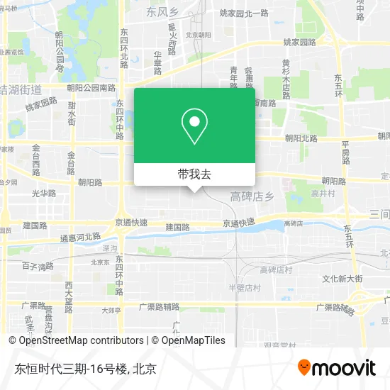 东恒时代三期-16号楼地图