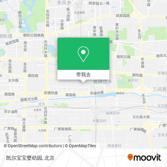 凯尔宝宝婴幼园地图